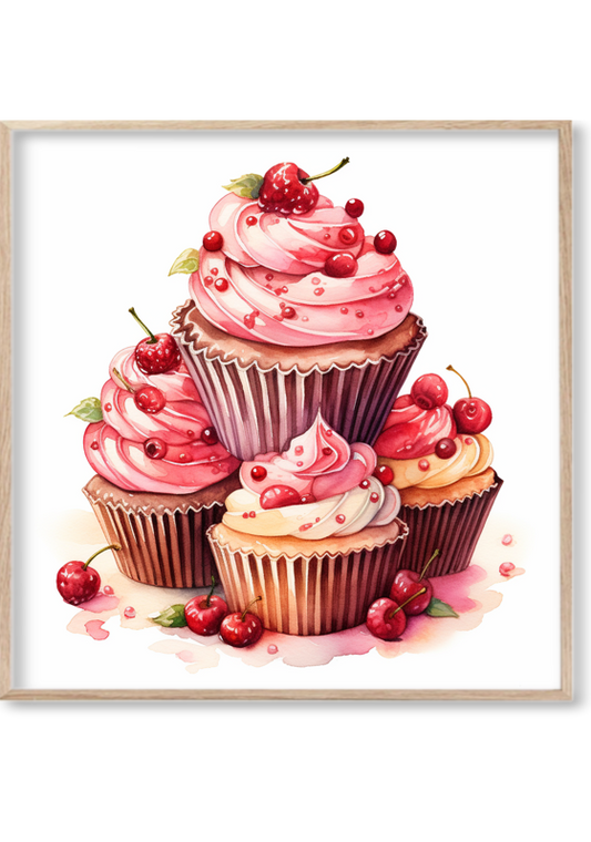 Cupcakes Fresa